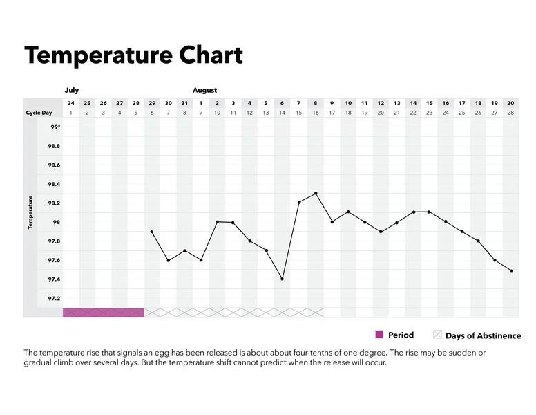 temperature tracking chart