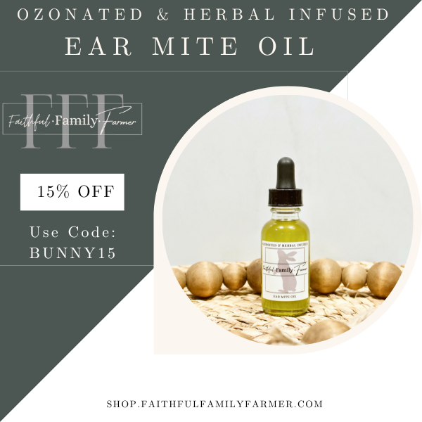 rabbit ear mite oil
